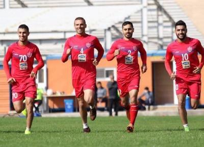 گزارش تمرین پرسپولیس، روحیه بالای سرخپوشان و لقب باتعصب برای دو بازیکن