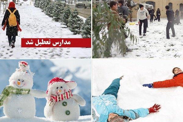 مقاطع ابتدایی و متوسطه برخی مدارس شیروان تعطیل است