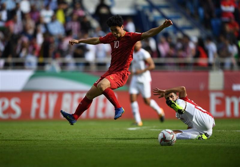 جام ملت های آسیا، پیروزی یک نیمه ای اردن برابر ویتنام