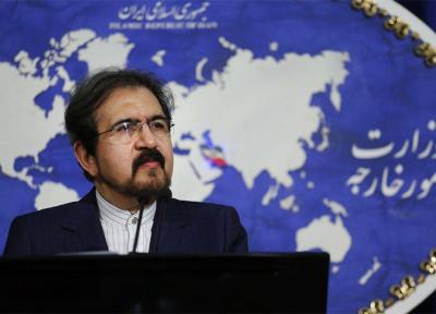 تازه ترین شرح وزارت خارجه درباره استعفای ظریف، قاسمی: متن انتشار یافته از استعفای وزیر خارجه مورد تایید نیست