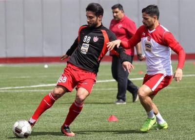 گزارش تمرین پرسپولیس، نجات یافته زلزله کرمانشاه میهمان پرسپولیسی ها