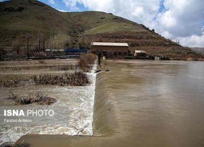 سرریز سد وشمگیر آق قلا کاهش یافت