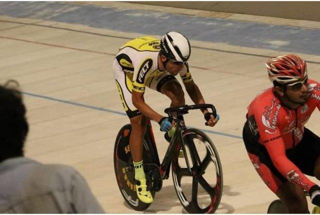 طلای دوچرخه سواری قهرمانی آسیا بر گردن گنج خانلو