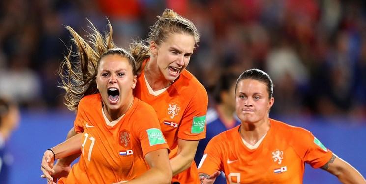 جام جهانی فوتبال زنان؛ هلند با فزونی مقابل ایتالیا به نیمه نهایی صعود کرد