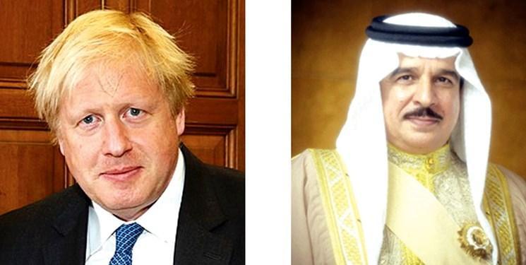 گفت وگوی تلفنی شاه بحرین و نخست وزیر جدید انگلیس