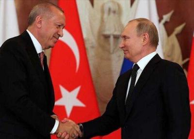 دیدار اردوغان با پوتین در روسیه