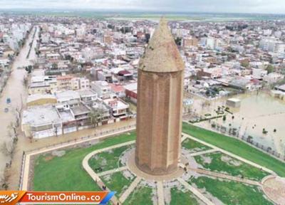 موهای گنبد قابوس سبز شد!