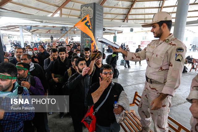 تردد در مهران نزدیک مرز 2 میلیون زائر