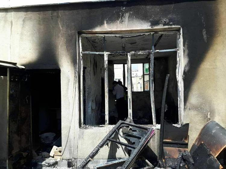 کارمند معترض، اداره دارایی بندر امام خمینی را به آتش کشید