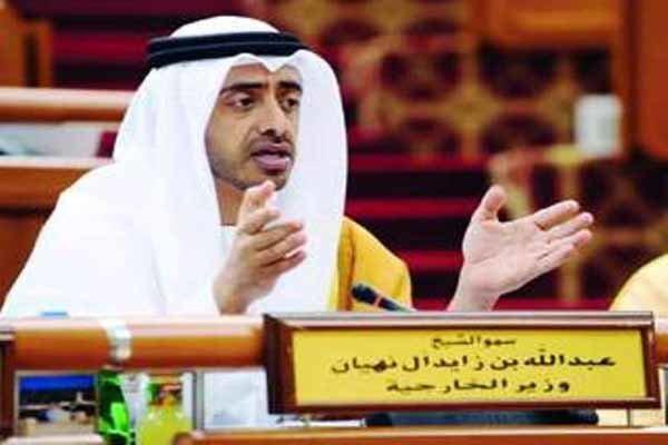 واکنش امارات به اخبار مربوط به کشته شدن وزیر خارجه این کشور