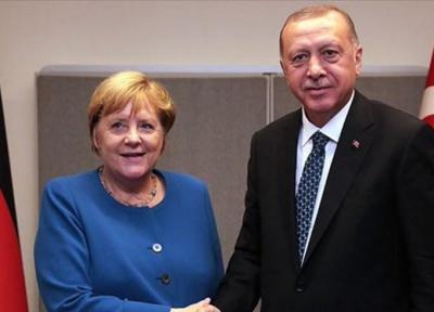 رایزنی اردوغان و مرکل درخصوص آخرین تحولات لیبی و شرق مدیترانه
