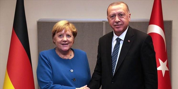 رایزنی اردوغان و مرکل درخصوص آخرین تحولات لیبی و شرق مدیترانه