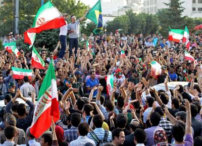 تصاویر ، جشن صعود ایران به جام جهانی از سئول تا تهران