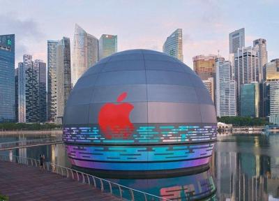 اولین اپل استور شناور به زودی در سنگاپور افتتاح می شود