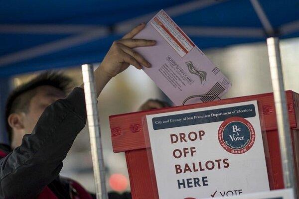 سطح مشارکت در رای گیری پُستی آمریکا از 85 میلیون نفر گذشت