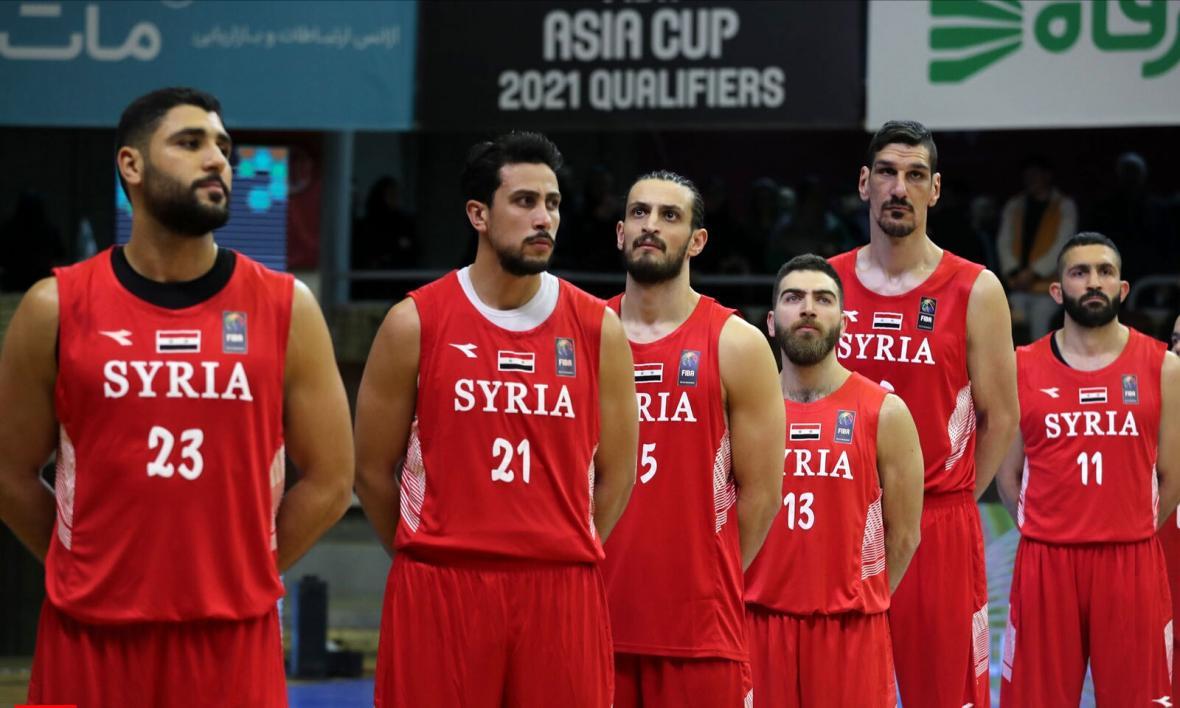 تعدادی از اعضای تیم بسکتبال سوریه به کرونا مبتلا شدند