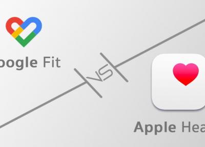 نرم افزار گوگل فیت دقت پایین تری نسبت به نرم افزار Apple Health دارد