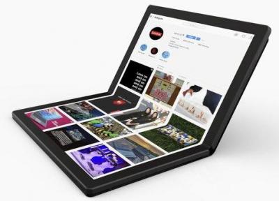 اینتل لپ تاپ با نمایشگر تاشو به بازار عرضه می نماید