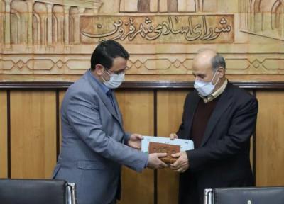 خبرنگاران لایحه بودجه 1400 شهرداری قزوین تقدیم شورا شد