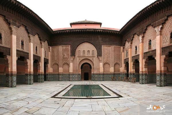 مدرسه بن یوسف؛نماد هنر و معماری مراکش