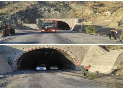 محور منوجان ـ بندرعباس بازگشایی شد
