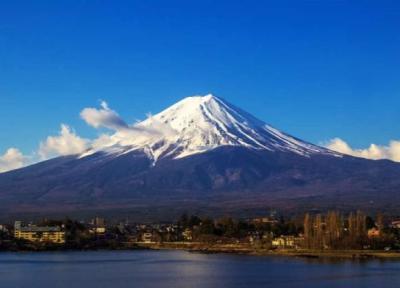 تصاویر زیبای عبور یک شهاب سنگ بزرگ از بالای کوه فوجی