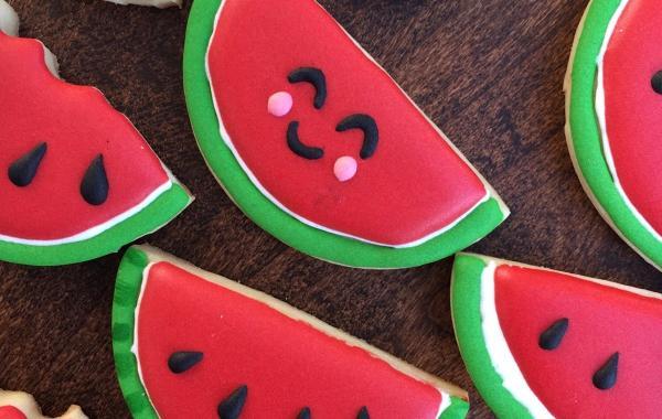 با طرز تهیه کوکی هندوانه برای شب یلدا آشنا شوید