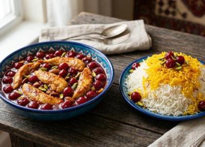 طرز تهیه خورشت آلبالو با مرغ؛ خوش رنگ و ملس